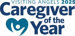 2025 Visiting Angels Caregiver of the Year award logo