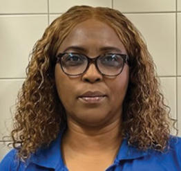 2024 Visiting Angels Caregiver of the Year award semi-finalist, Julene Barnett Louza.